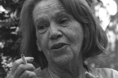 La escritora Elena Garro, que estuvo casada con Octavio Paz.