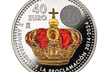 Moneda de 40 euros.