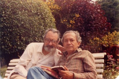 Antonio Pereira y Ledo Ivo, en uno de sus muchos encuentros.