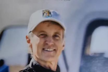 Foto de Jesús Calleja con la temática de su 60 cumpleaños.