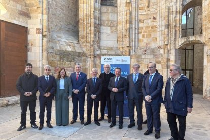 Representantes de la Junta y de la Comisión de Desarrollo del Norte de Portugal.