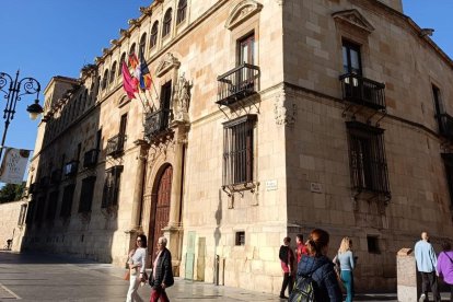 Palacio de los Guzmanes, sede de la Diputación de León.