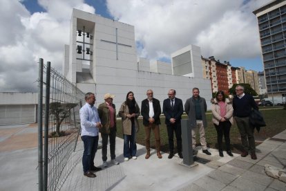 Morala contó con la asistencia del portavoz del PSOE al acto.