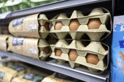 En España, el precio de los huevos se incrementó un 11,4% el pasado marzo respecto a hace un año y un 7% frente al mes anterior.