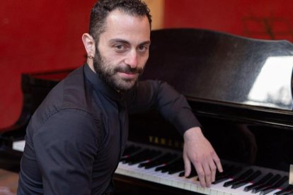 El flautista Catello Coppola y el pianista Carlo Martiniello.
