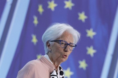 La presidenta del BCE, Christine Lagarde.