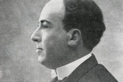 AHPSo13279 (Colección Diputación Provincial); retrato de Antonio Machado en el año 1930.