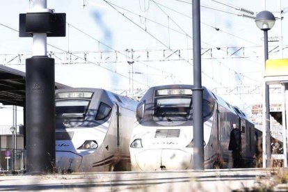 Trenes Alvia en León