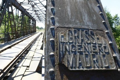 Un tramo de la Ruta de la Plata feroviaria.