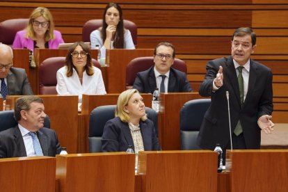 El presidente de la Junta de Castilla y León, Alfonso Fernández Mañueco.