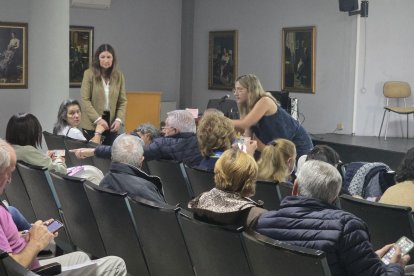 Un momento de la jornada práctica.