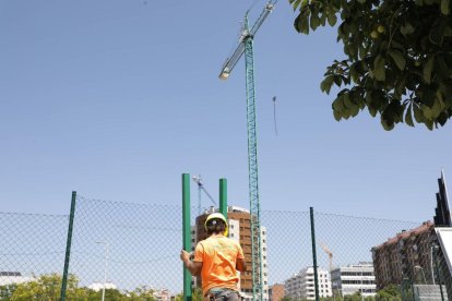 La construcción vive un fuerte impulso de nuevas promociones.