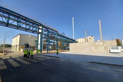 Estado de las instalaciones industriales experimentales de la Ciuden en Cubillos del Sil.