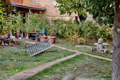 Vivienda en la que apareció el cadáver.