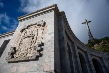 Fotografía tomada el 23 de octubre de 2025, del estado actual del monumento del Valle de los Caídos.