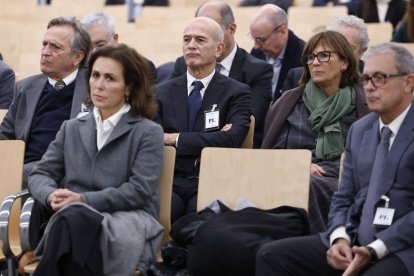 Imagen de dos de los hijos de Jordi Pujol.