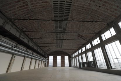 Interior del espacio de La Térmica Cultural.