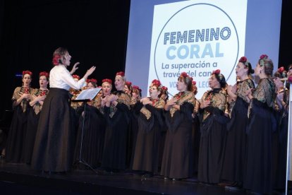 Concierto de Femenino Coral en el Teatro San Francisco por el Día Internacional del Migrante.