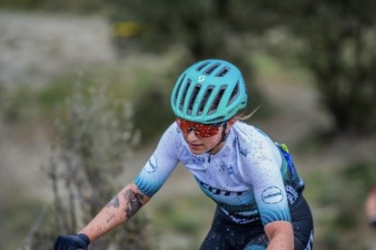 Tamara Seijas en una de sus carreras de 2025.