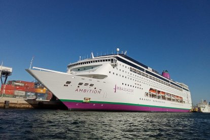 El crucero 'Ambition' en una imagen de archivo.