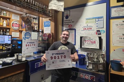 Establecimiento que vendió parte del tercer premio de la Lotería Nacional.