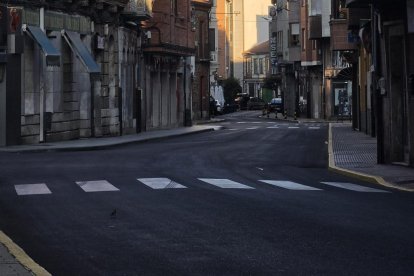 Avenida Vía de la Plata en La Bañeza. DL