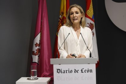 Cristina Ruiz en la ponencia de las 12.30 DL