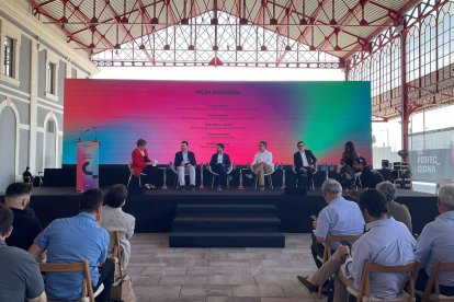 I Congreso de Movilidad y Seguridad Operacional de la Universidad Corporativa de Renfe, celebrado en la antigua estación de tren de León.