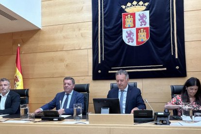 Comparecencia del consejero de la Presidencia, Luis Miguel González Gago, en las Cortes de Castilla y León.