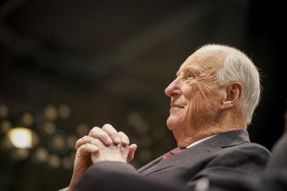 El rey de Noruega, Harald V, que falleció este viernes, fotografiado el 4 de febrero de 2026 en Oslo. EFE/EPA/Thomas Fure NORWAY OUT.