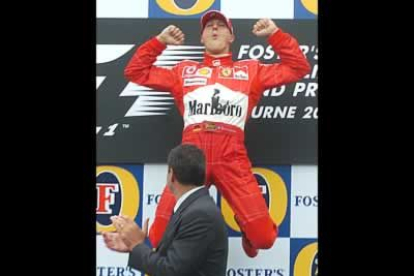 Alonso fue superado únicamente por Michael Schumacher (Ferrari) y Rubens Barrichello (Ferrari), primero y segundo, respectivamente.