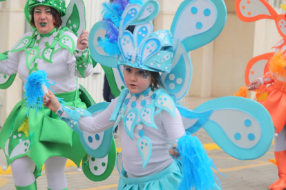 Los niños son, cada año, los grandes protagonistas del Carnaval. ANA F. BARREDO
