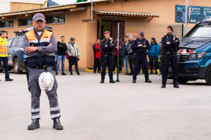 Tres trabajadores han quedado atrapados este jueves a 900 metros de profundidad en una mina de potasa de Súria (Barcelona). SIU WU