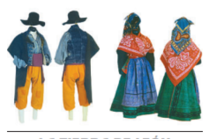 Los trajes típicos de la tierra de León se complementaban con las madreñas y la faltriquera. DL