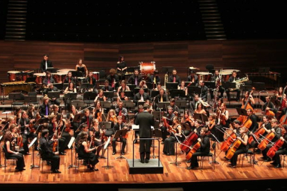 Concierto de la Joven Orquesta Nacional de España en el Auditorio de León. NOBERTO