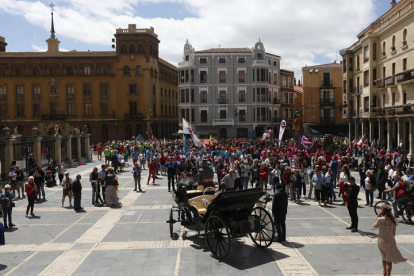 Concentración de peñas y festejos. F. Otero Perandones.