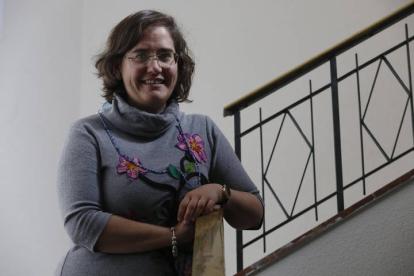 Sandra Robles Pellitero es médica de familia en Valencia de Don Juan. FERNANDO OTERO