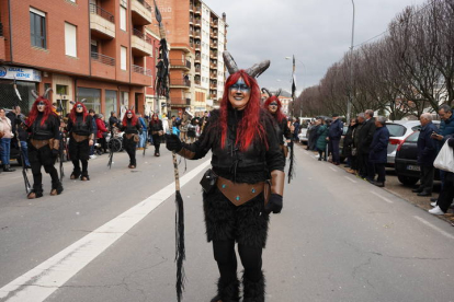 Gran desfile del sábado de Piñata en Astorga. J. NOTARIO