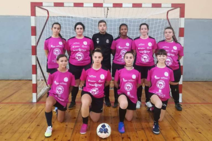 Formación del equipo del Trepalio FS que esta temporada debutará en 1ª Provincial Femenina. DL