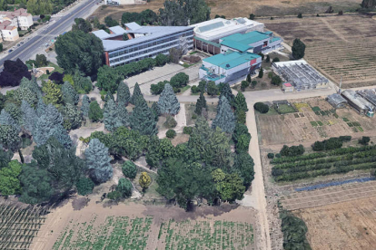 Una imagen por ordenador de la Escuela de Ingeniería Agraria y Forestal de la Universidad de León que cuenta con 16 hectáreas. DL