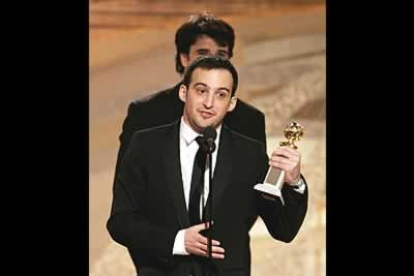 Amenábar recogió el premio y se lo dedicó al actor de la película, Javier Bardem, «un genio como actor y un ángel como persona».