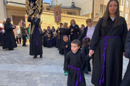 Procesión del Santo Potajero en La Bañeza. RAMIRO