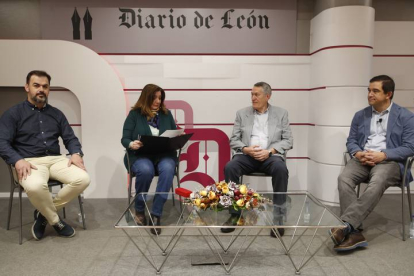 Julio Martín, Maite Rabanillo, Eugenio Miranda y Pablo Pastrana. RAMIRO