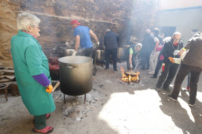 Procesión del Santo Potajero en La Bañeza. RAMIRO