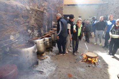 Procesión del Santo Potajero en La Bañeza. RAMIRO