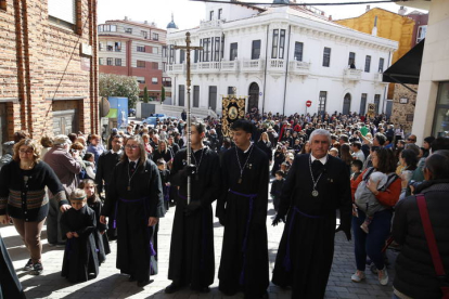 Procesión del Santo Potajero en La Bañeza. RAMIRO