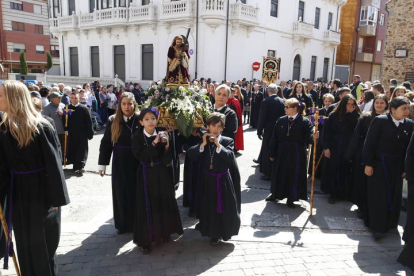 Procesión del Santo Potajero en La Bañeza. RAMIRO