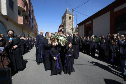 Procesión del Santo Potajero en La Bañeza. RAMIRO