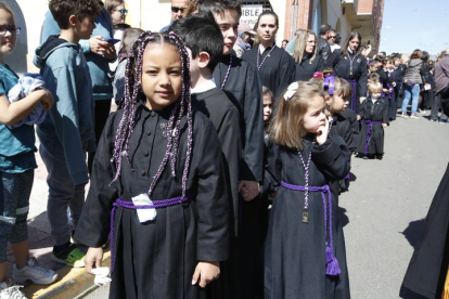 Procesión del Santo Potajero en La Bañeza. RAMIRO