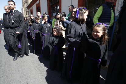 Procesión del Santo Potajero en La Bañeza. RAMIRO